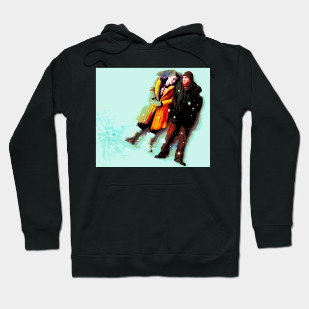 kate winslet jim carrey Hoodie by oryan80